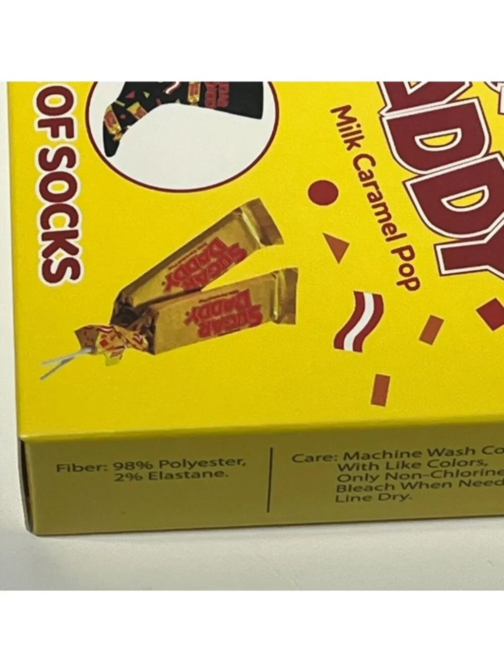 Sugar Daddy Candy Crew Socks Boxed Gift Novelty One Size NWT